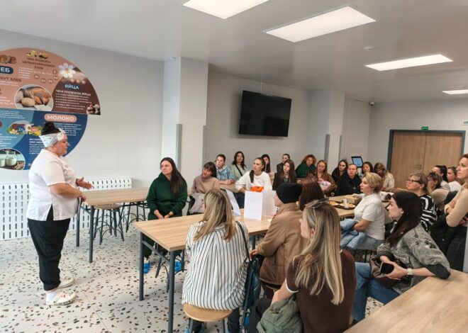 В школьном кафетерии ШТИ74 «Симфония вкуса» прошли информационные встречи на тему «Правила здорового питания для школьников»