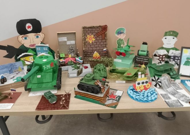 МИР ГЛАЗАМИ ЮНЫХ ПАТРИОТОВ: ВЫСТАВКА «ЕСТЬ ТАКАЯ ПРОФЕССИЯ- РОДИНУ ЗАЩИЩАТЬ» В НАЧАЛЬНОЙ ШКОЛЕ!