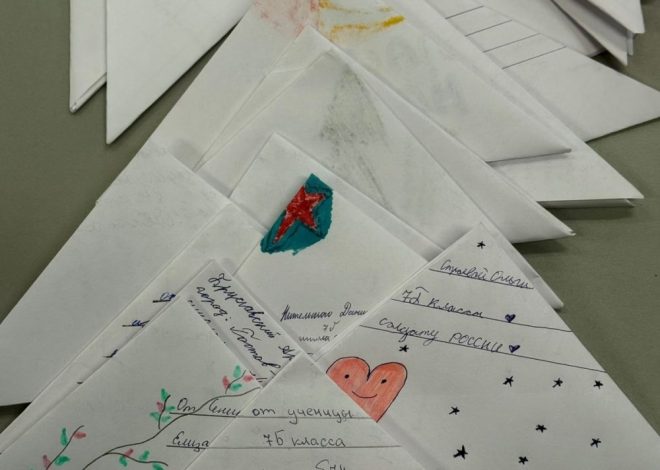 Учащиеся 7 «Б» класса #ШТИ74 присоединились к акции «Письмо солдату» и написали письма военнослужащим