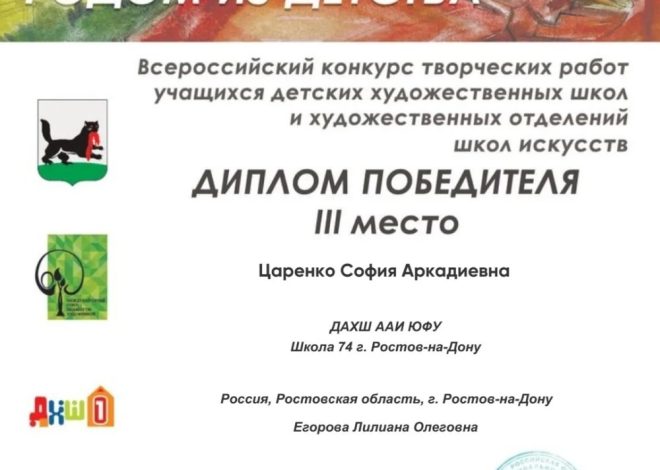ОДНА ИЗ ТРЁХ ТЫСЯЧ! БЛЕСТЯЩИЙ УСПЕХ СОФИИ ЦАРЕНКО НА МЕЖДУНАРОДНОМ УРОВНЕ
