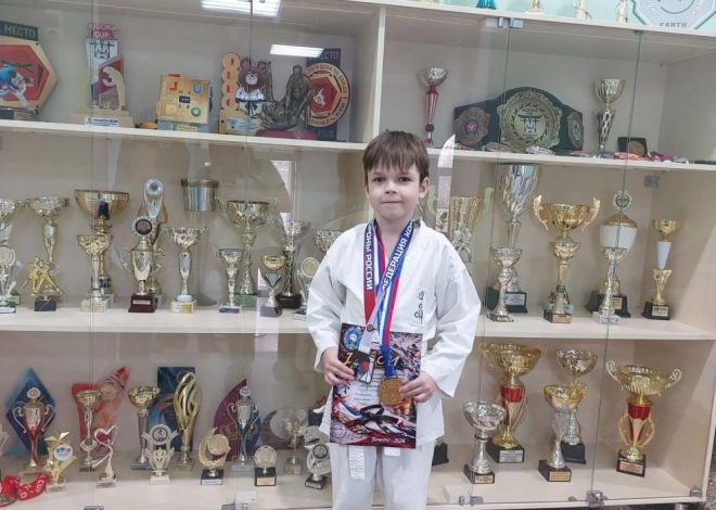 Гордость школы: первоклассник — призёр областных соревнований!