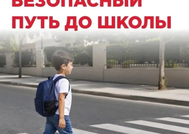БЕЗОПАСНЫЙ ПУТЬ ДО ШКОЛЫ!