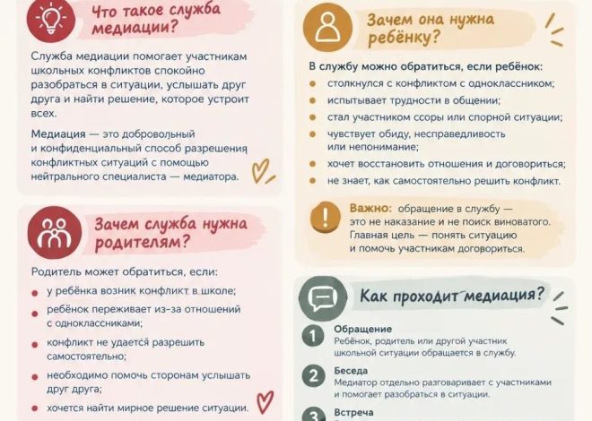 Служба школьной медиации МАОУ